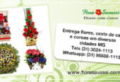 Belo Vale MG floricultura flores online Belo Vale buquês, cesta de café da manhã e coroa de flores em Belo Vale MG