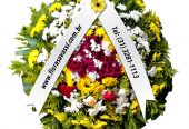 Coroa de flores em Pará de Minas MG floricultura entrega coroas Cemitério Santo Antônio em Pará de Minas MG