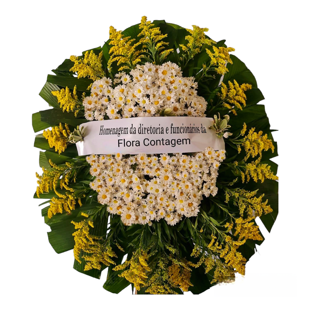 Coroa de flores Funeral House BH Coroas de Flores BH
