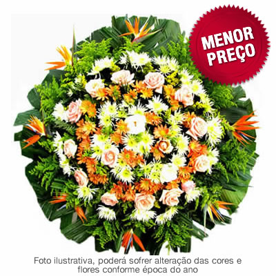 Betim MG coroa de flores cm Betim floricultura