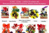 Conjunto Habitacional São Francisco, BH. floricultura entrega arranjos, rosas, buquês, flores, cesta café da manhã
