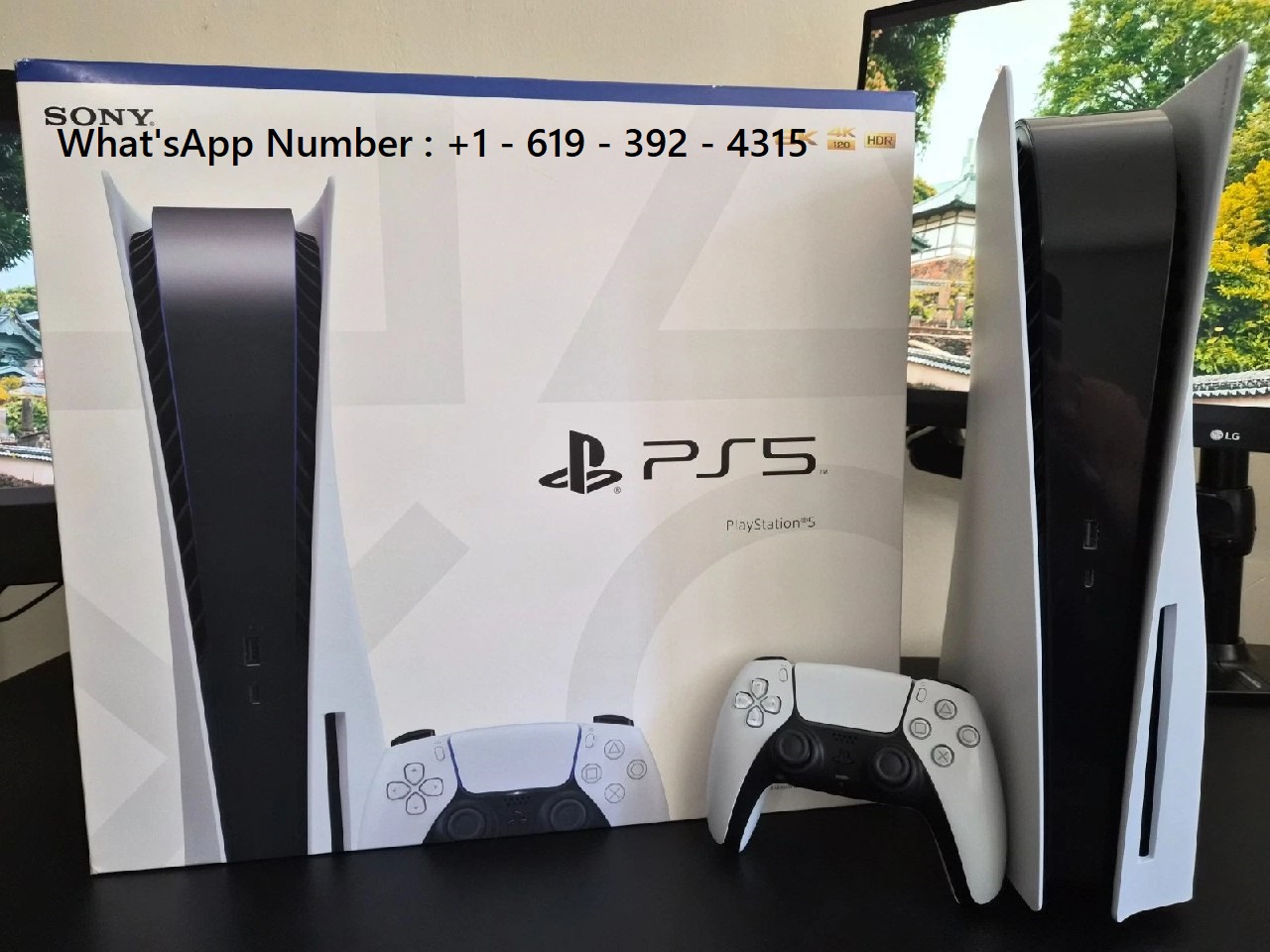 Novo Apple iPhone 17 Pro Max e Console Sony PlayStation 5