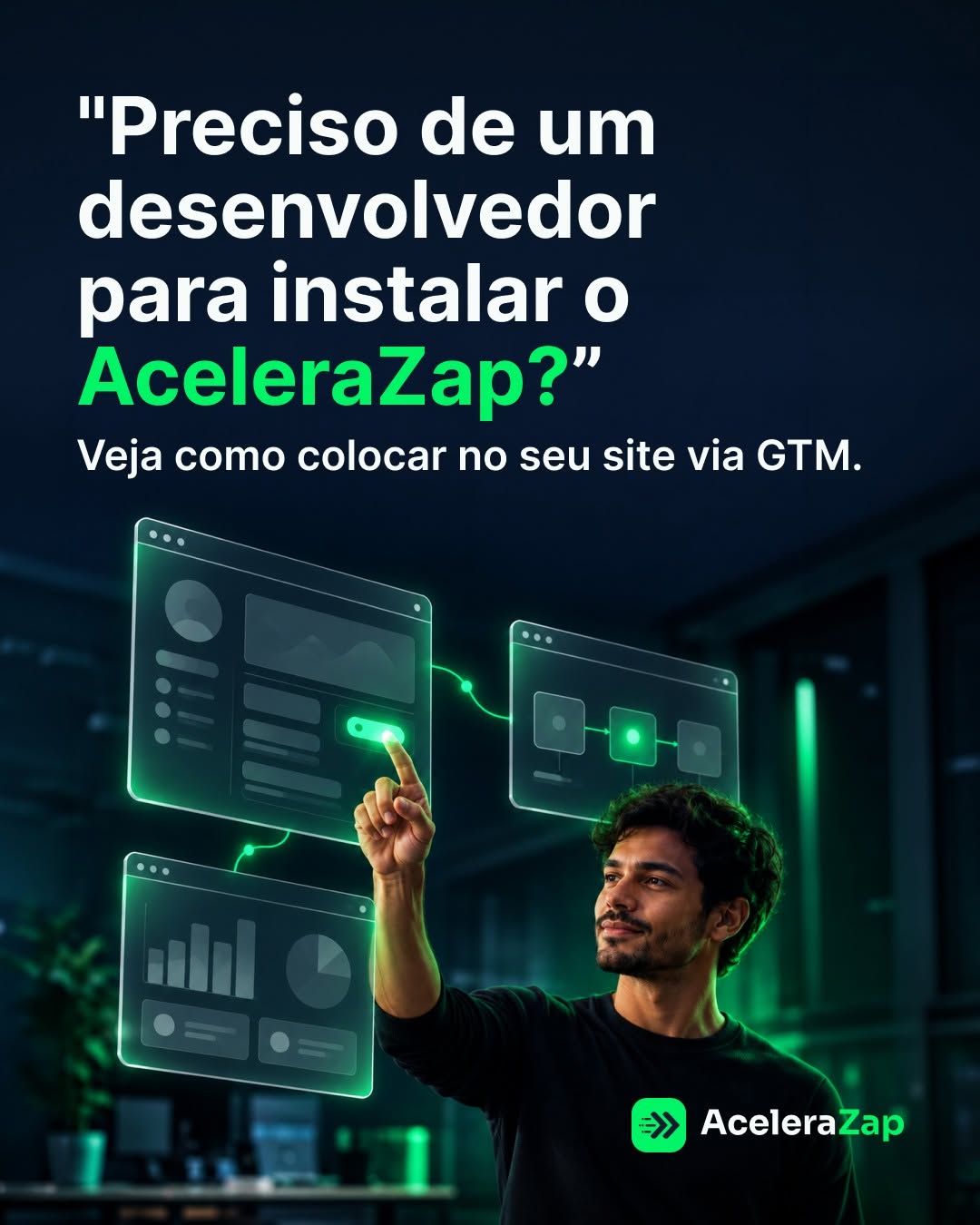 AceleraZap | Plataforma de Captura de Leads pelo WhatsApp