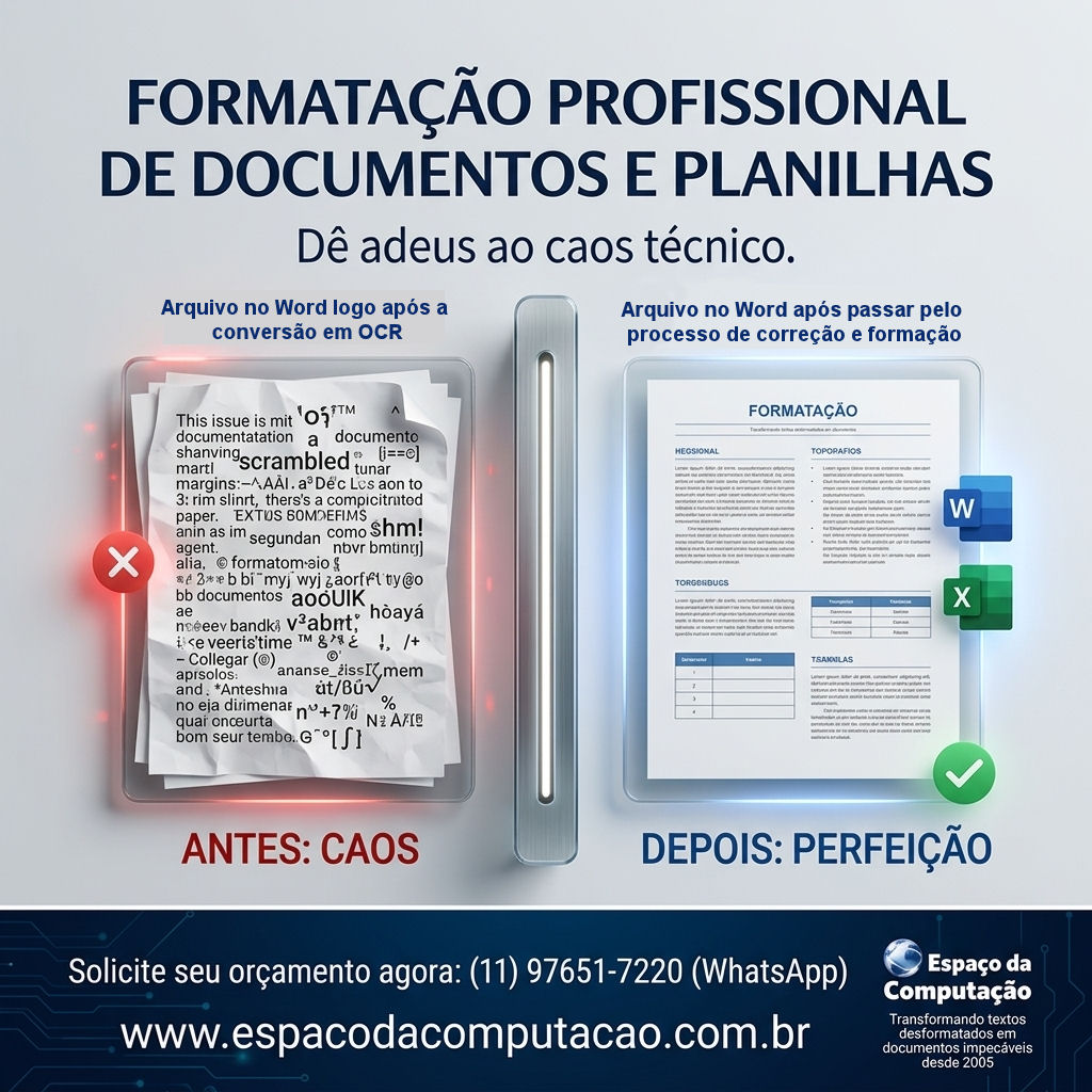 Você converteu um PDF para Word… e o documento ficou todo bagunçado?