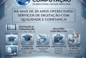 Digitação Profissional de Apostilas, Provas, Livros, Manuais, E-books e Manuscritos